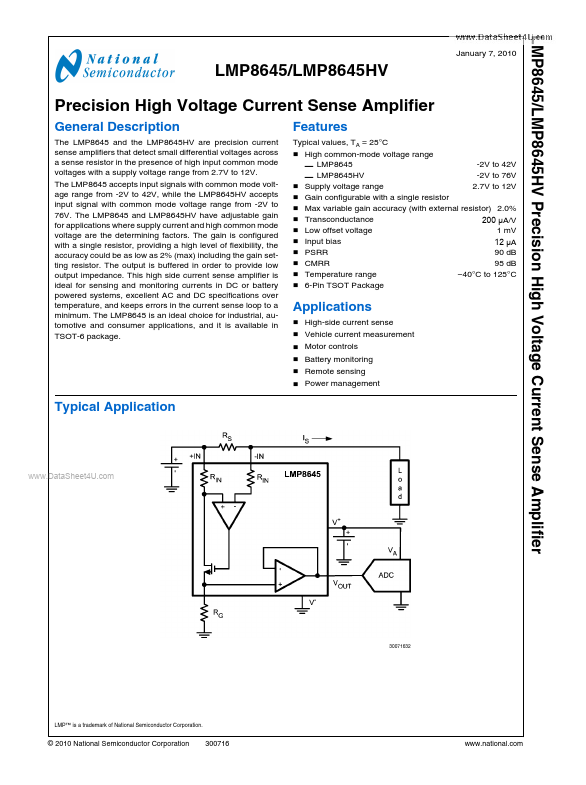 LMP8645HV