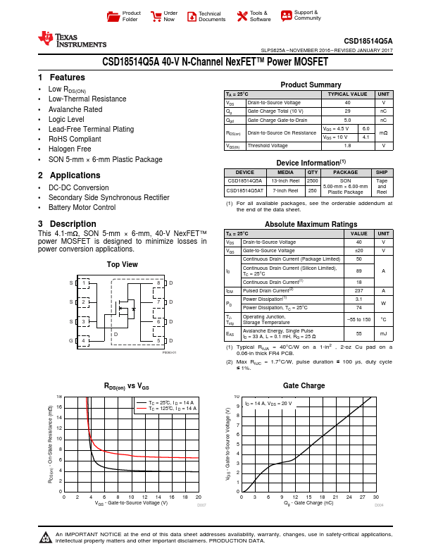 CSD18514Q5A