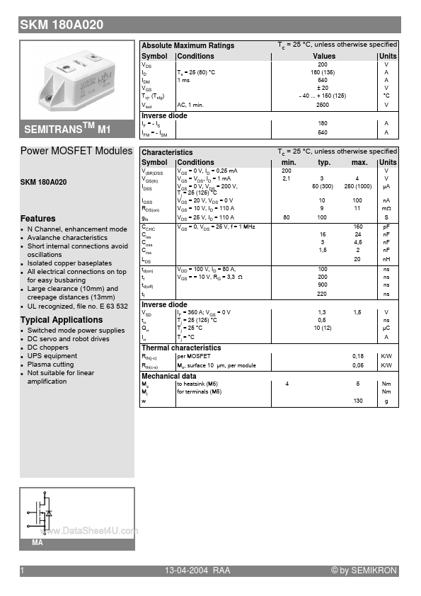 SKM180A020