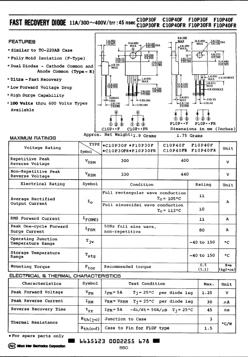 F10P40F