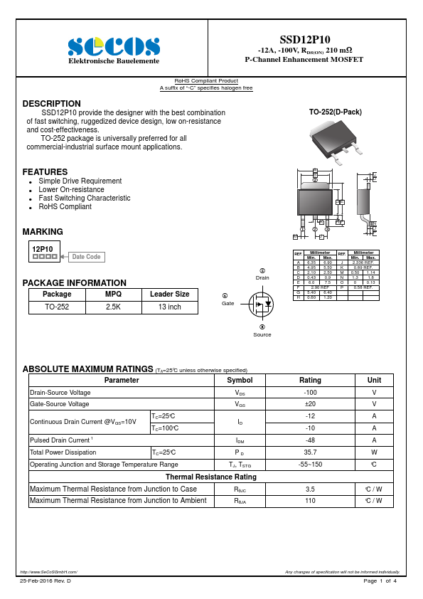 SSD12P10