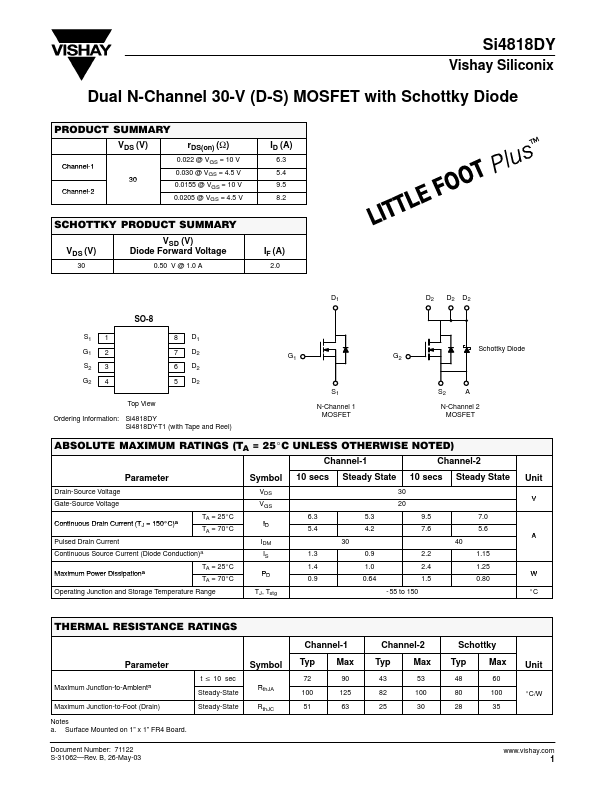 Si4818DY