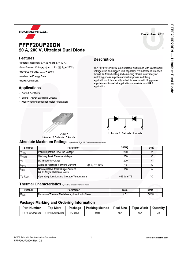 FFPF20UP20DN