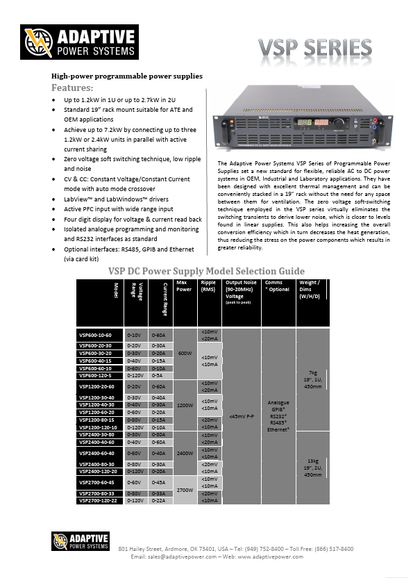 VSP1200-120-10