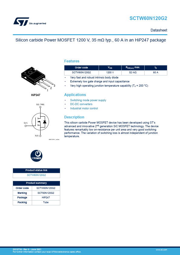 SCTW60N120G2