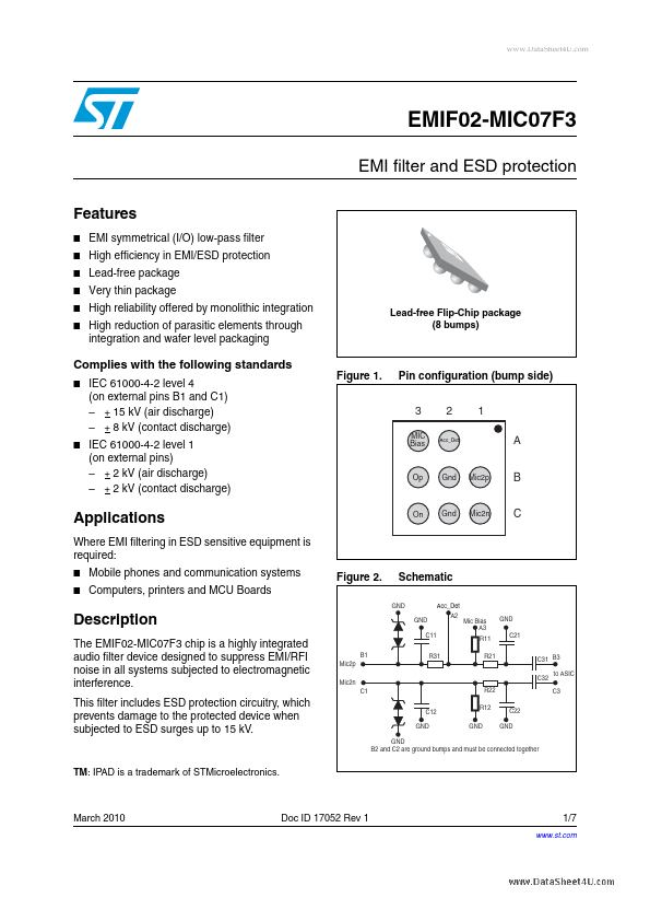 EMIF02-MIC07F3