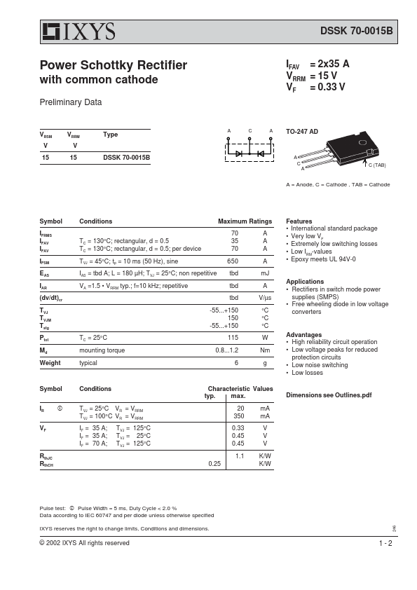 DSSK70-0015B