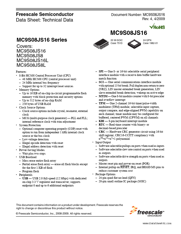 MC9S08JS8