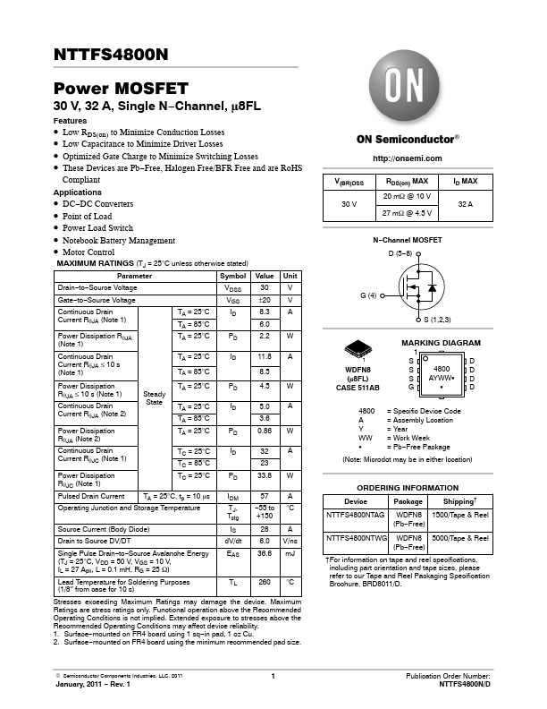 NTTFS4800N