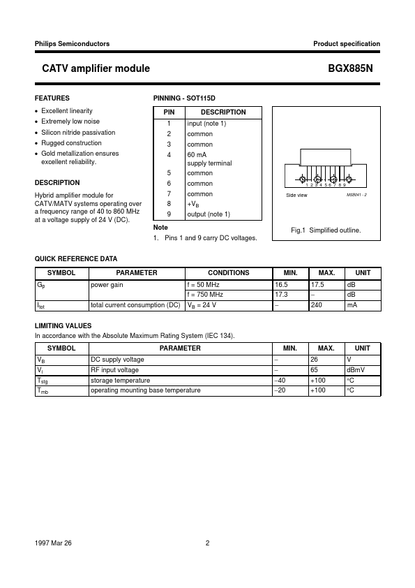 BGX885N