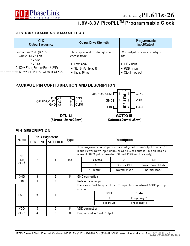 PL611S-26