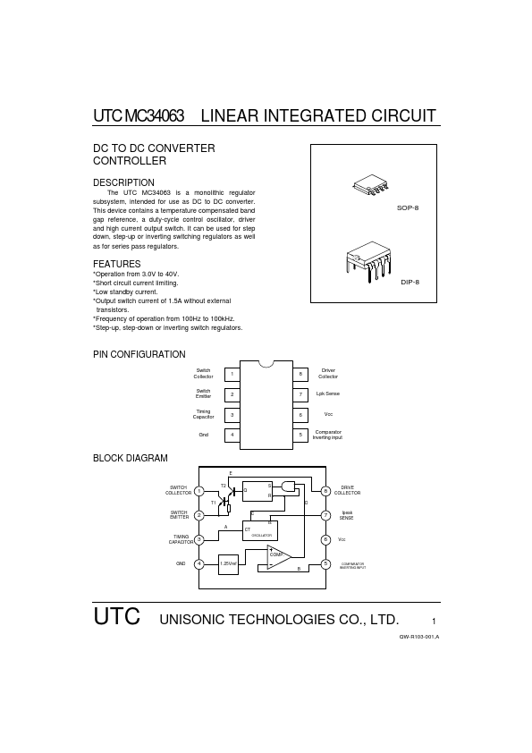 UTCMC34063