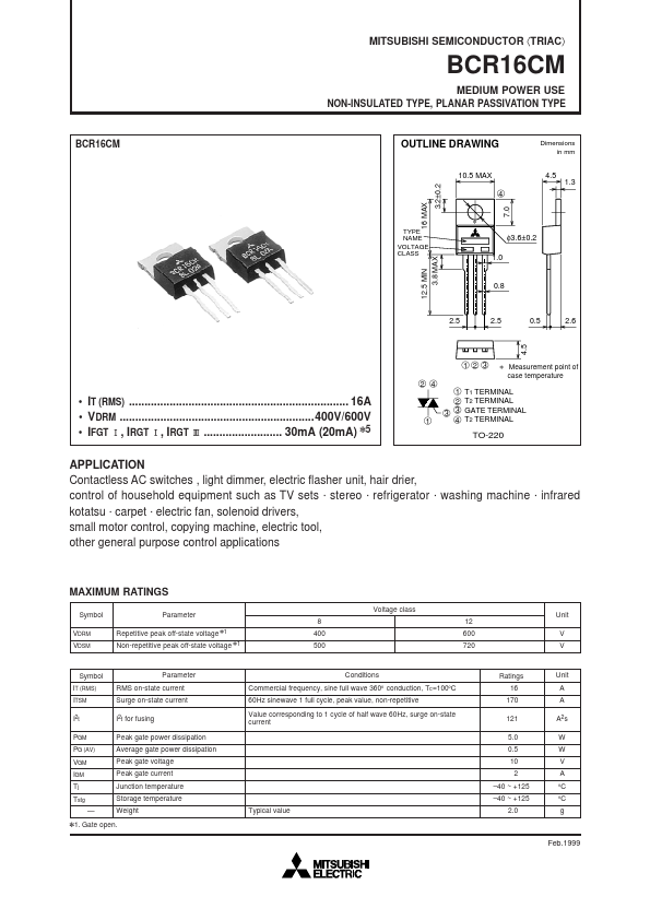 BCR16CM