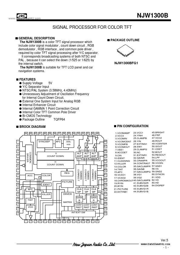 NJW1300B