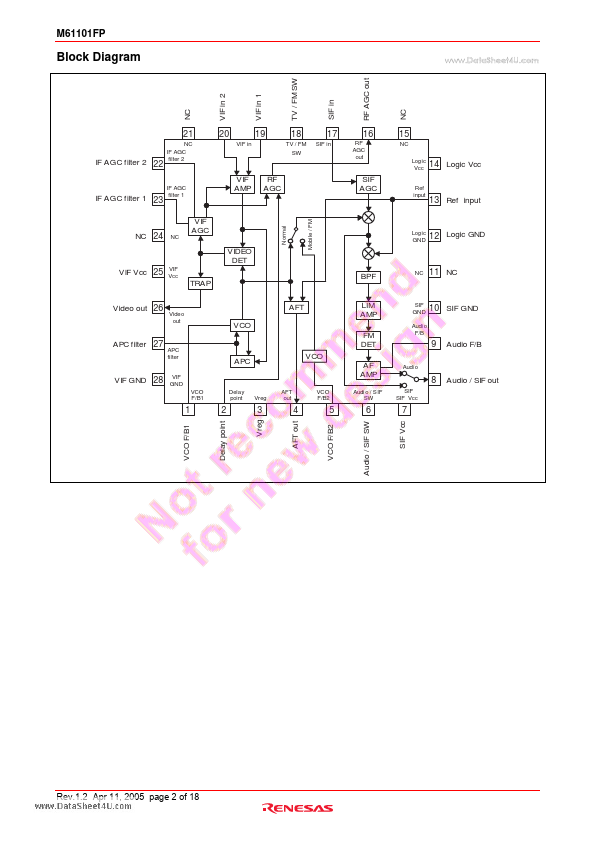 M61101FP