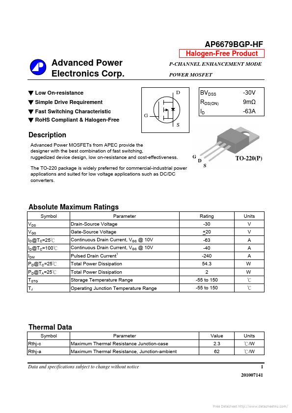 AP6679BGP-HF