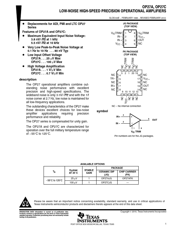 OP27A