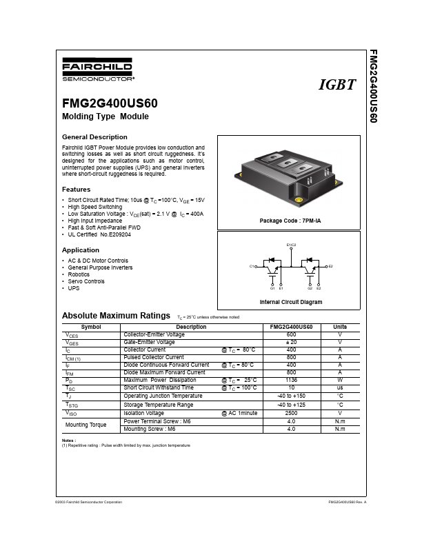 FMG2G400US60