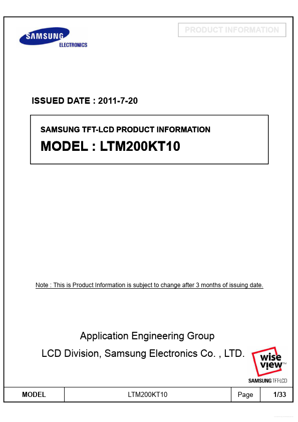 LTM200KT10