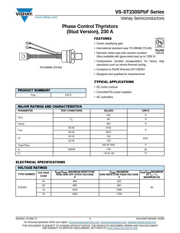 VS-ST230S04P0PBF