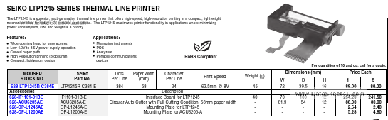 LTP1245R-C384E