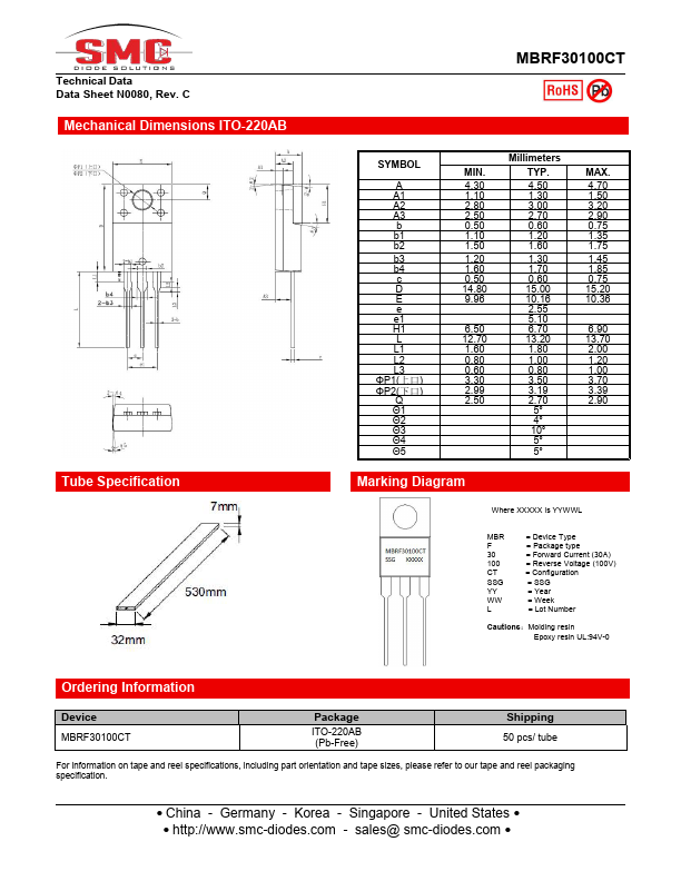 MBRF30100CT