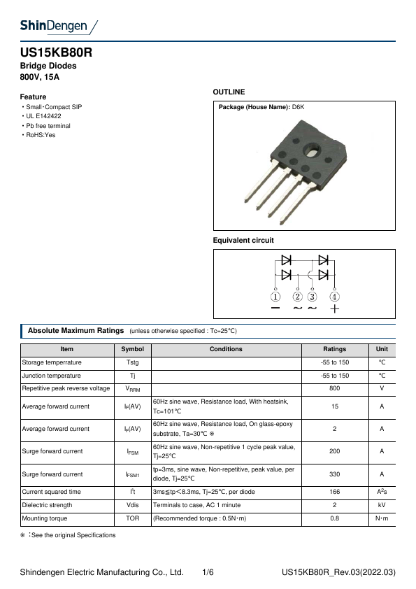 US15KB80R