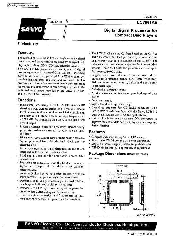 LC7861KE