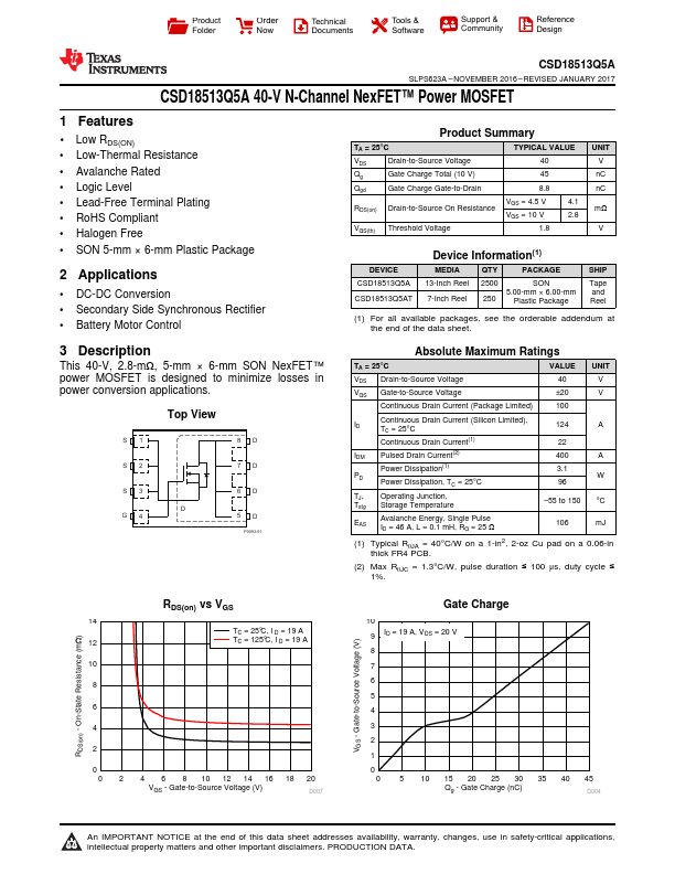 CSD18513Q5A