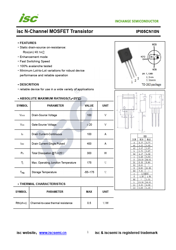 IPI05CN10N