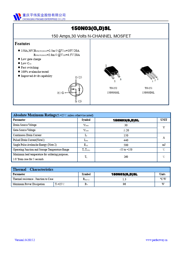 150N03GSL