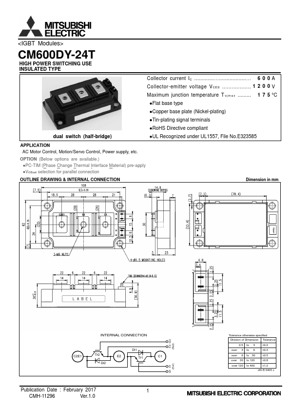 CM600DY-24T