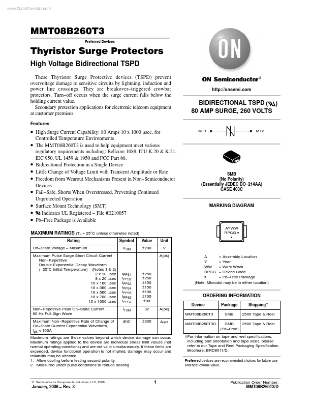 MMT08B260T3