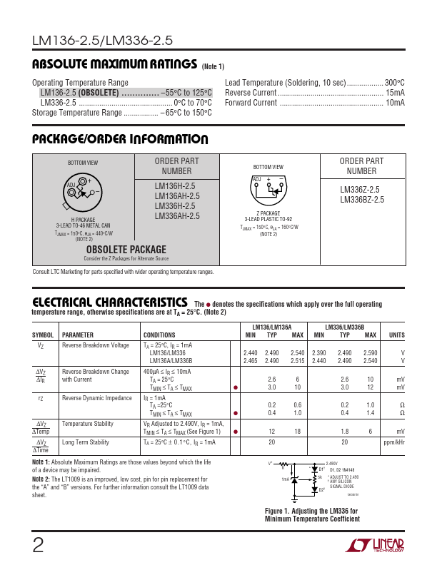 LM136-2.5