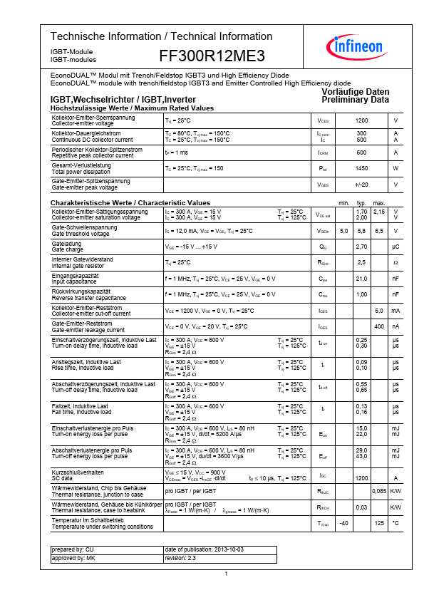 FF300R12ME3