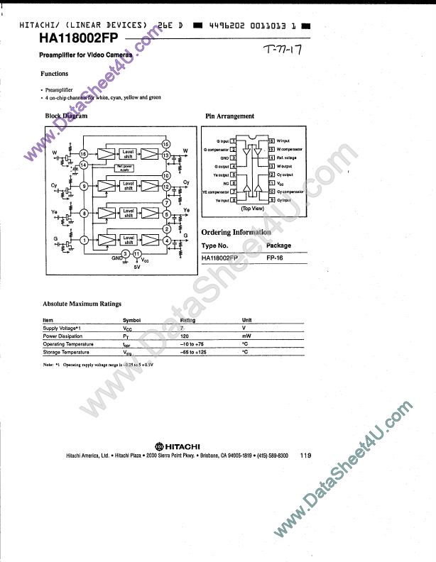 HA118002FP