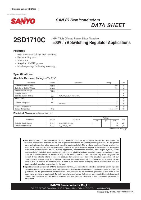 2SD1710C