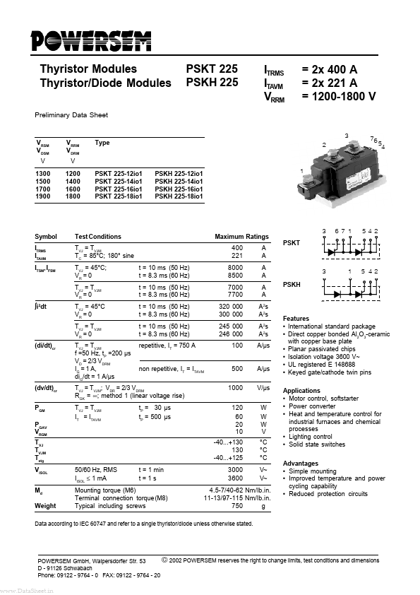 PSKT225