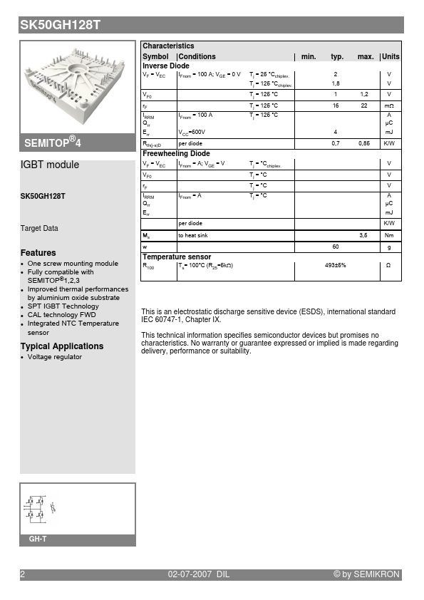 SK50GH128T