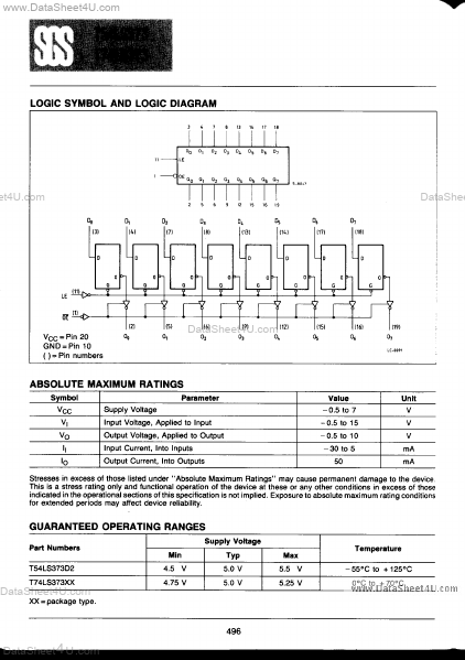 T74LS373