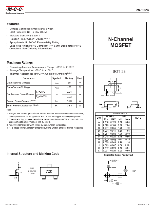 2N7002K