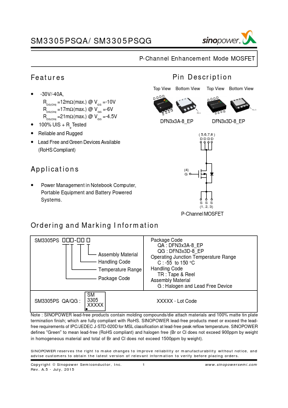 SM3305PSQA