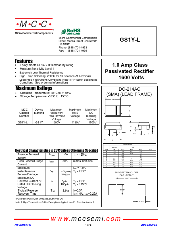 GS1Y-L