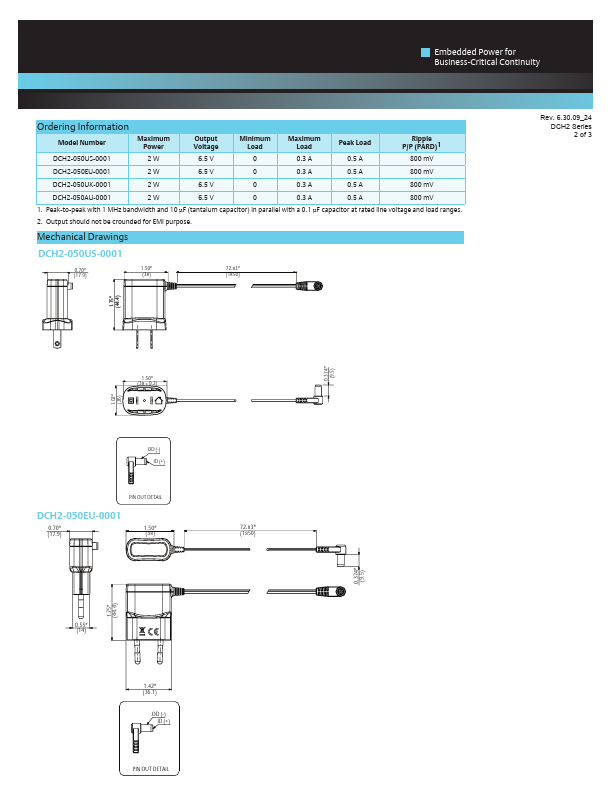 DCH2-050AU-0001