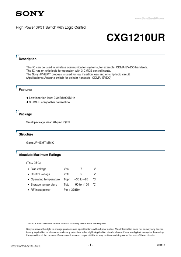 CXG1210UR