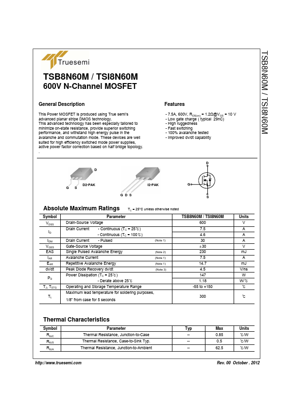 TSB8N60M