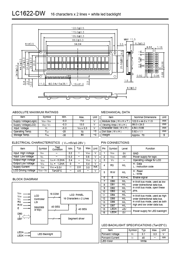 LC1622-DW