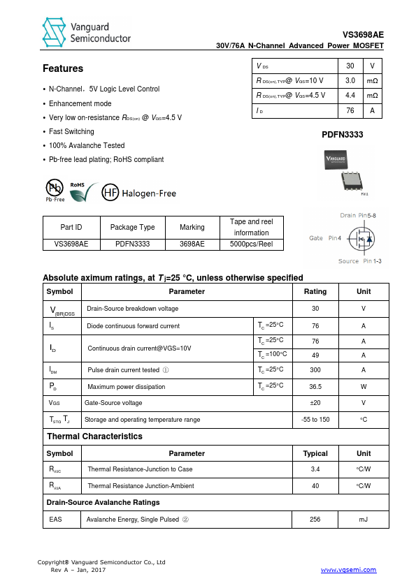 VS3698AE