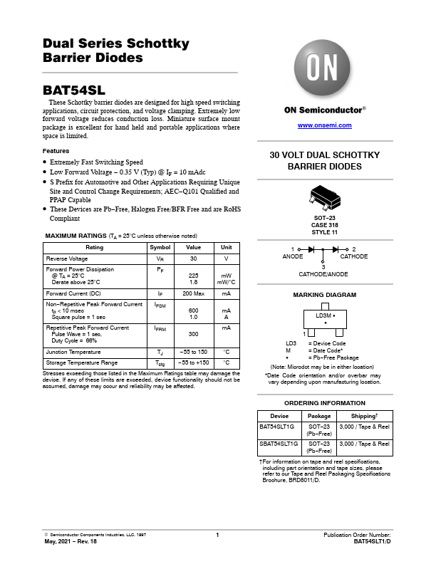 BAT54SL