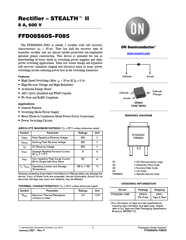 FFD08S60S-F085